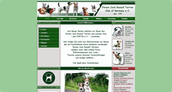 Desktop Screenshot of parson-jack-russell-terrier-club.de